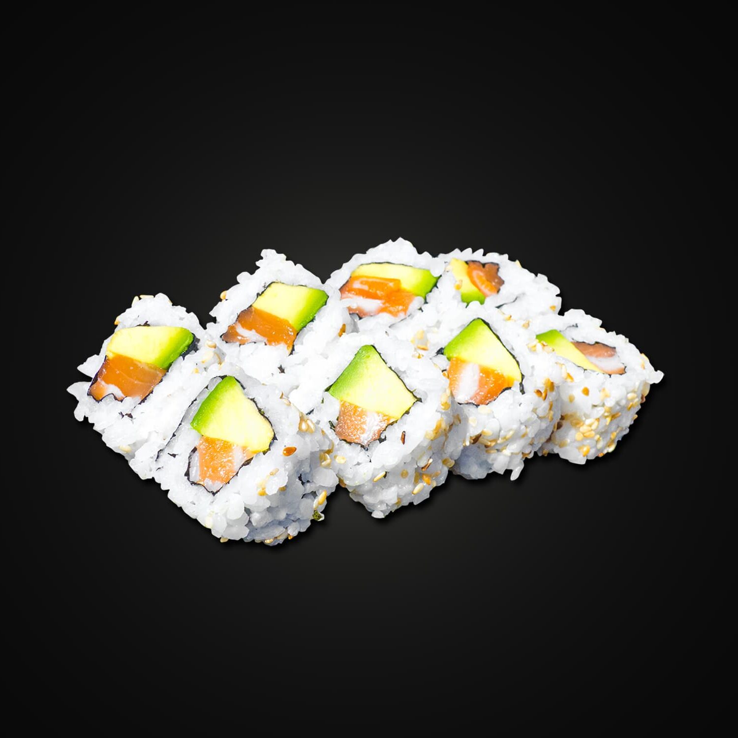 California saumon / avocat, 8 pièces